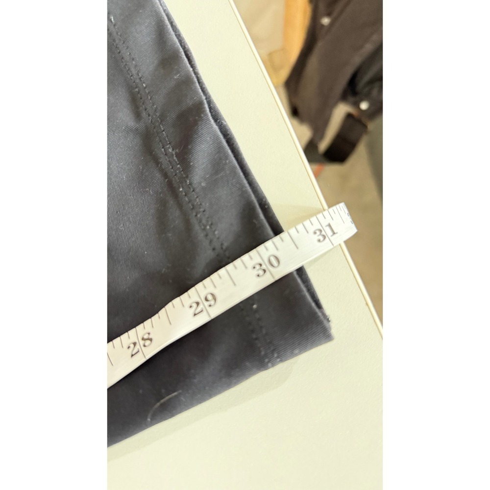 Athleta Venice High Rise Wide Leg Pant Black Ribbed Waist Pockets Performance XL - Picture 5 of 5